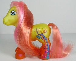 Size: 747x600 | Tagged: safe, photographer:breyer600, morning glory (g3), earth pony, pony, g3, irl, photo, smiling, solo, toy