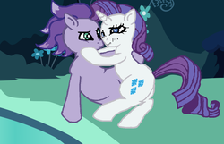 Size: 1076x692 | Tagged: safe, artist:kydosexrarity, rarity, oc, oc:kydose, g4, canon x oc, ms paint, shipping