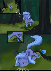 Size: 1802x2524 | Tagged: safe, artist:twilite-sparkleplz, princess luna, pony, g4, comic, music notes, trip, woona, younger