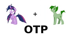 Size: 1024x563 | Tagged: safe, twilight sparkle, g4, exploitable meme, homestuck, kanaya maryam, otp, ponified, twilight snapple