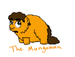 Size: 650x500 | Tagged: safe, artist:the mungoman, fluffy pony, fluffy pony original art, self portrait