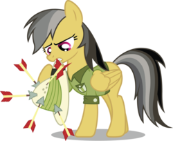 Size: 990x807 | Tagged: safe, artist:birthofthepheonix, daring do, pegasus, pony, g4, arrow, female, mare, simple background, transparent background, vector