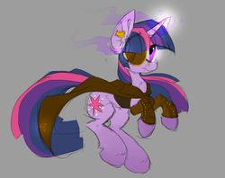 Size: 963x764 | Tagged: safe, artist:the--cloudsmasher, twilight sparkle, g4, eyepatch