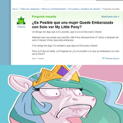 Size: 842x847 | Tagged: safe, princess celestia, g4, spanish, text, translated in the description, yahoo answers