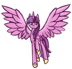 Size: 2000x1920 | Tagged: safe, artist:vero-h, twilight sparkle, alicorn, pony, g4, female, mare, solo, twilight sparkle (alicorn)