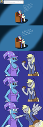 Size: 1165x3385 | Tagged: safe, artist:jomblluc, derpy hooves, trixie, anthro, g4, arm hooves