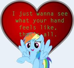 Size: 600x557 | Tagged: safe, part of a set, rainbow dash, g4, lasty's hearts, simple, valentine