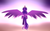 Size: 1300x809 | Tagged: safe, artist:nalenthi, twilight sparkle, alicorn, pony, g4, back, backlighting, female, flying, solo, twilight sparkle (alicorn)