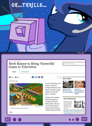 Size: 563x769 | Tagged: safe, princess luna, gamer luna, g4, exploitable meme, farmville, tv meme