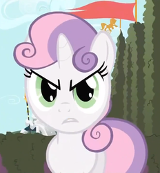 Size: 666x718 | Tagged: safe, screencap, sweetie belle, g4, angry, reaction image