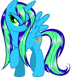 Size: 900x904 | Tagged: safe, artist:skittles91000, oc, oc only, oc:colordrop, alicorn, pony, alicorn oc, simple background, transparent background