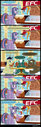 Size: 1080x3290 | Tagged: safe, artist:neodabig, scootaloo, turf, twilight sparkle, oc, earth pony, pony, unicorn, g4, alicorn drama, brony tears, comic, crying, female, male, mare, ocular gushers, ruined forever trio, sad, stallion, unicorn twilight, wings