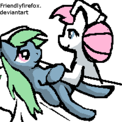 Size: 400x400 | Tagged: safe, artist:friendlyfirefox, nurse redheart, nurse tenderheart, g4, 30 minute art challenge, pixel art