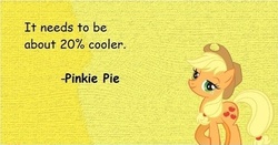 Size: 500x261 | Tagged: safe, applejack, g4, comic sans, text, troll quote