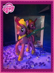 Size: 717x960 | Tagged: safe, twilight sparkle, alicorn, pony, g4, official, crystal princess celebration, electronic toy, female, mare, toy, twilight sparkle (alicorn)