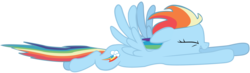 Size: 4875x1423 | Tagged: safe, artist:slyfoxcl, rainbow dash, g4, simple background, transparent background, vector