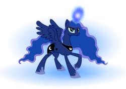 Size: 4785x3383 | Tagged: safe, artist:lethalmoose, princess luna, pony, g4, female, raised hoof, solo