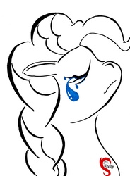 Size: 792x1076 | Tagged: safe, artist:dranihally, pinkie pie, g4, crying