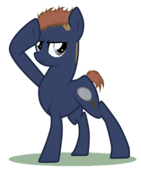 Size: 812x984 | Tagged: safe, artist:turrkoise, fullmetal alchemist, heymans breda, ponified