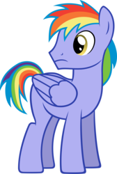 Size: 4000x5969 | Tagged: safe, artist:xgsymarley, rainbow blaze, pegasus, pony, g4, games ponies play, absurd resolution, male, simple background, solo, stallion, transparent background, vector