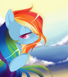 Size: 700x791 | Tagged: dead source, safe, artist:loyaldis, rainbow dash, pony, g4, female, heart eyes, solo, wingding eyes