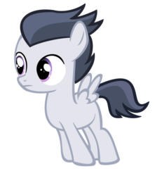 Size: 3880x4390 | Tagged: safe, artist:jonathanmdful, rumble, pegasus, pony, g4, absurd resolution, colt, foal, male, simple background, solo, transparent background, vector