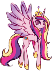 Size: 841x1153 | Tagged: safe, princess cadance, alicorn, pony, g4, female, mare, simple background, solo, spread wings, transparent background, wings