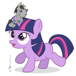 Size: 680x680 | Tagged: safe, artist:dm29, smarty pants, twilight sparkle, pony, unicorn, g4, cute, female, filly, julian yeo is trying to murder us, simple background, solo, transparent background, twiabetes, unicorn twilight