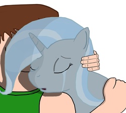 Size: 1280x1148 | Tagged: safe, artist:xardboy, trixie, human, g4, crying