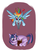 Size: 2700x3600 | Tagged: safe, artist:cyneko, rainbow dash, twilight sparkle, pegasus, pony, unicorn, g4, blank flank, book, duo, floating heart, heart, jumping, pounce, reading, ship:twidash, shipping, unicorn twilight