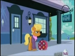 Size: 384x288 | Tagged: safe, ms. harshwhinny, earth pony, pony, g4, games ponies play, female, solo