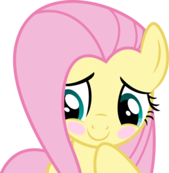 Size: 1147x1176 | Tagged: safe, artist:canon-lb, fluttershy, pegasus, pony, g4, keep calm and flutter on, season 3, blushing, cute, daaaaaaaaaaaw, shyabetes, simple background, solo, transparent background, vector