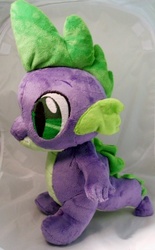 Size: 454x730 | Tagged: safe, artist:theshadowkitty, spike, g4, irl, photo, plushie, spike plushie, toy