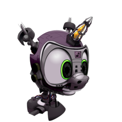 Size: 2048x2048 | Tagged: safe, artist:oddwarg, sweetie belle, pony, robot, robot pony, unicorn, g4, anatomy, endoskeleton, female, filly, foal, horn, simple background, solo, sweetie bot, transparent background