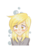 Size: 1600x2000 | Tagged: safe, artist:cheryl-jum, derpy hooves, human, g4, bubble, clothes, female, humanized, simple background, solo, transparent background