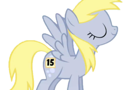 Size: 792x573 | Tagged: safe, artist:purpleweasel, derpy hooves, pegasus, pony, g4, female, mare, simple background, transparent background, vector