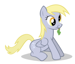 Size: 3600x3100 | Tagged: safe, artist:sirleandrea, derpy hooves, pegasus, pony, g4, carrot, eating, female, herbivore, horses doing horse things, mare, simple background, solo, transparent background, vector