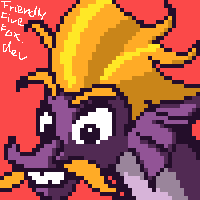 Size: 200x200 | Tagged: safe, artist:friendlyfirefox, steven magnet, g4, 30 minute art challenge, gif, non-animated gif, pixel art