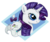 Size: 900x755 | Tagged: safe, artist:buckingawesomeart, opalescence, rarity, cat, pony, unicorn, g4, bust, female, mare, portrait, profile, simple background, smiling, transparent background