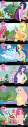 Size: 421x1895 | Tagged: safe, artist:neoversion7, applejack, fluttershy, pinkie pie, rainbow dash, rarity, twilight sparkle, human, g4, breasts, busty applejack, busty fluttershy, busty mane six, busty pinkie pie, busty rainbow dash, busty rarity, busty twilight sparkle, cleavage, female, humanized, mane six