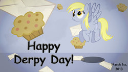 Size: 900x506 | Tagged: safe, derpy hooves, pegasus, pony, g4, comic sans, derpy day, derpy day 2013, female, mare