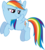 Size: 6357x7136 | Tagged: safe, artist:redpandapony, rainbow dash, fall weather friends, g4, my little pony: friendship is magic, absurd resolution, simple background, transparent background, vector