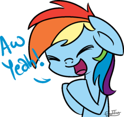 Size: 794x745 | Tagged: safe, artist:cuttycommando, rainbow dash, pony, g4, female, solo