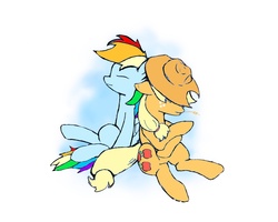 Size: 2000x1600 | Tagged: safe, artist:autumn-plains, applejack, rainbow dash, g4