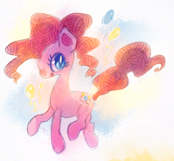 Size: 1204x1116 | Tagged: safe, artist:chocochimbu, pinkie pie, earth pony, pony, g4, female, solo