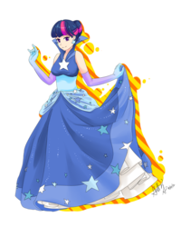 Size: 600x750 | Tagged: safe, artist:pluffers, twilight sparkle, human, g4, clothes, dress, female, gala dress, humanized, simple background, solo, transparent background