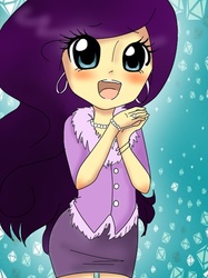 Size: 479x639 | Tagged: safe, artist:mylittlerennie, rarity, human, g4, female, humanized, solo