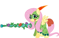 Size: 1558x1000 | Tagged: safe, artist:xenoneal, fluttershy, g4, .svg available, jousting, lance, mask, simple background, svg, transparent background, vector