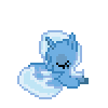 Size: 100x100 | Tagged: safe, artist:silverfacade, trixie, g4, animated, desktop ponies, female, pixel art, simple background, sleeping, solo, transparent background