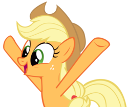 Size: 976x819 | Tagged: safe, artist:dacowta, applejack, apple family reunion, g4, simple background, transparent background, vector